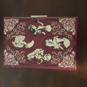 Disney princess storybook clutch new